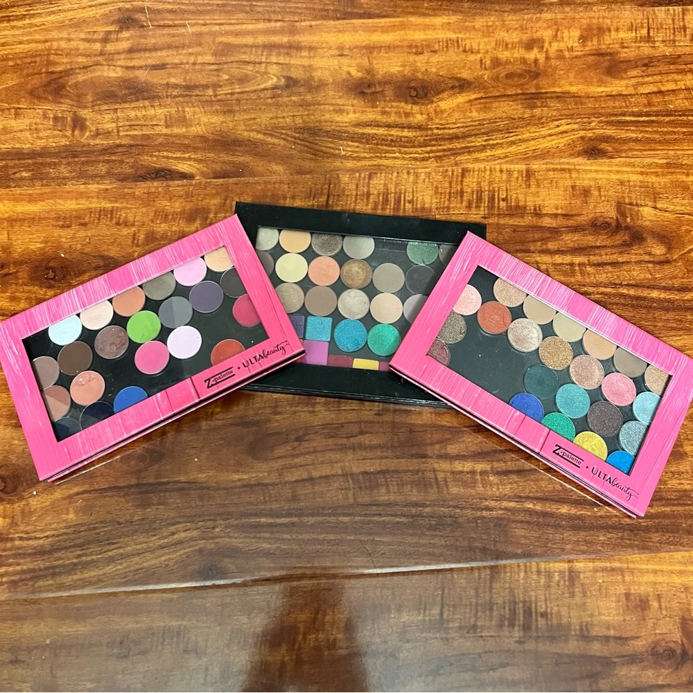 3 Z Palettes partially full with extra magnets